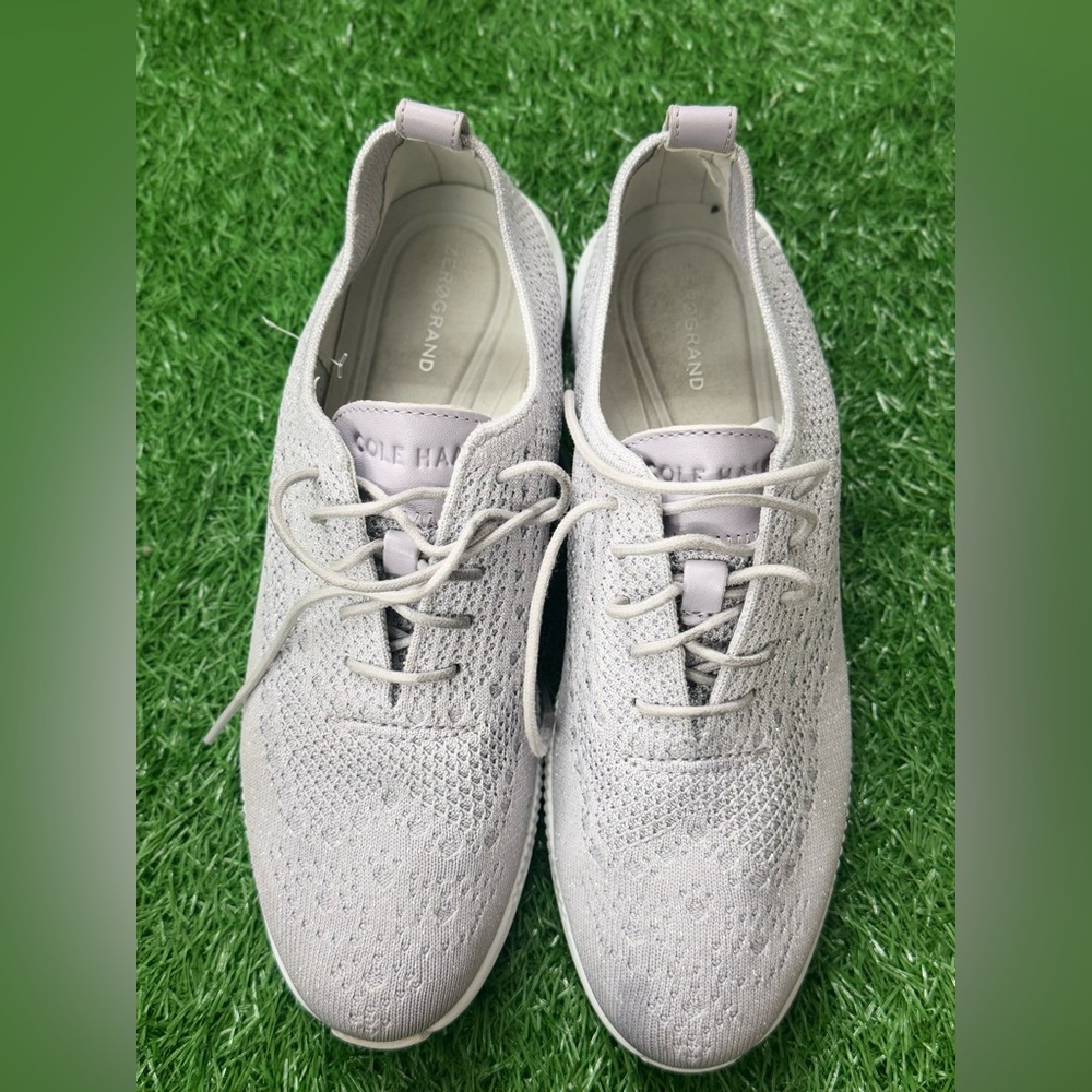 Women's 2.ZERØGRAND Oxford
DAPPLE GRAY-SILVER‎ METALLIC STITCHLITE OPTIC WHITE